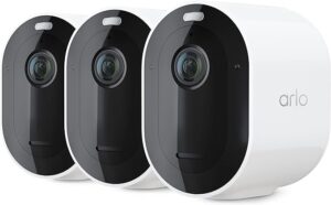 Arlo Pro 4 Spotlight Camera 3 pack